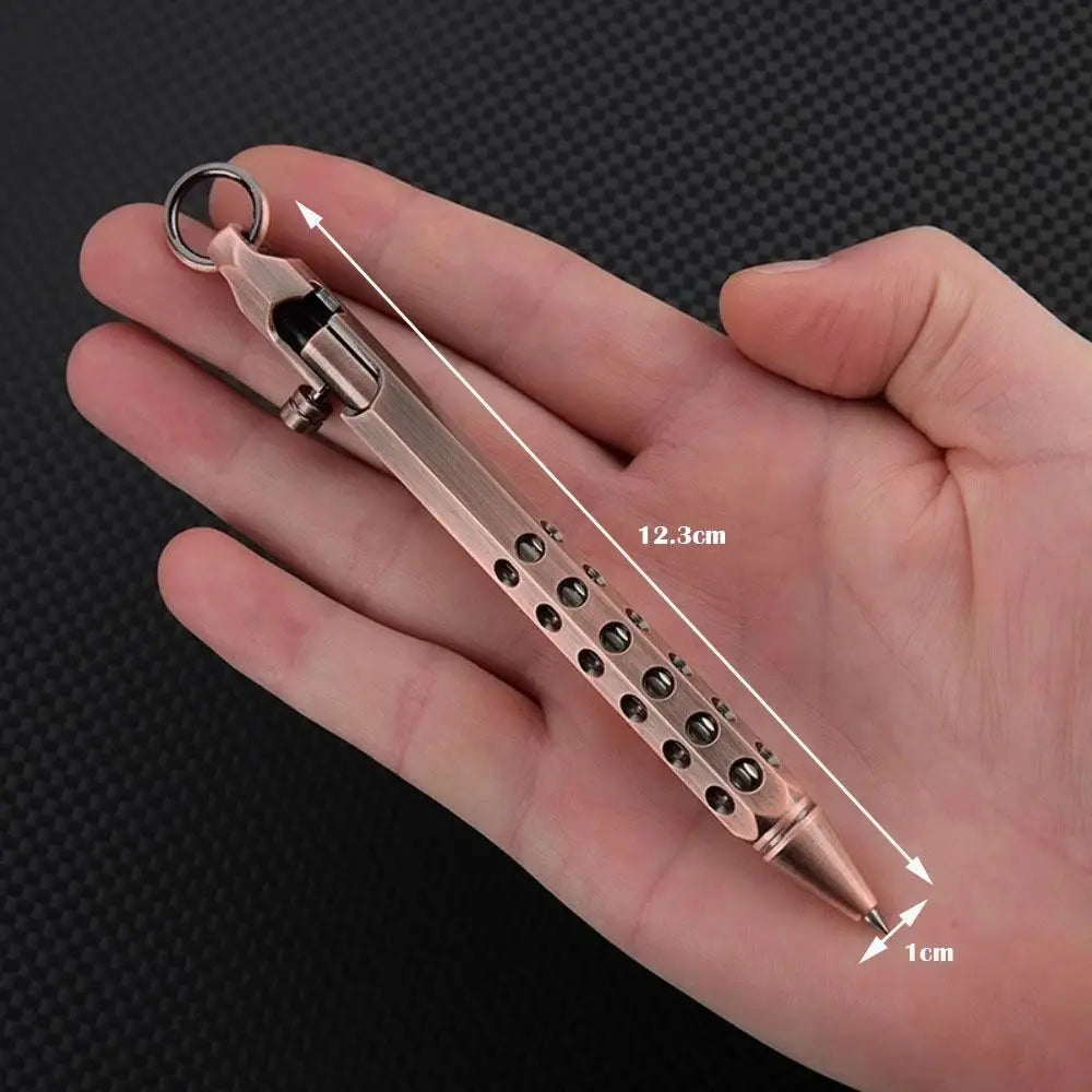 Retro Brass Bolt Action Rollerball Pen | 1.0mm Medium Point