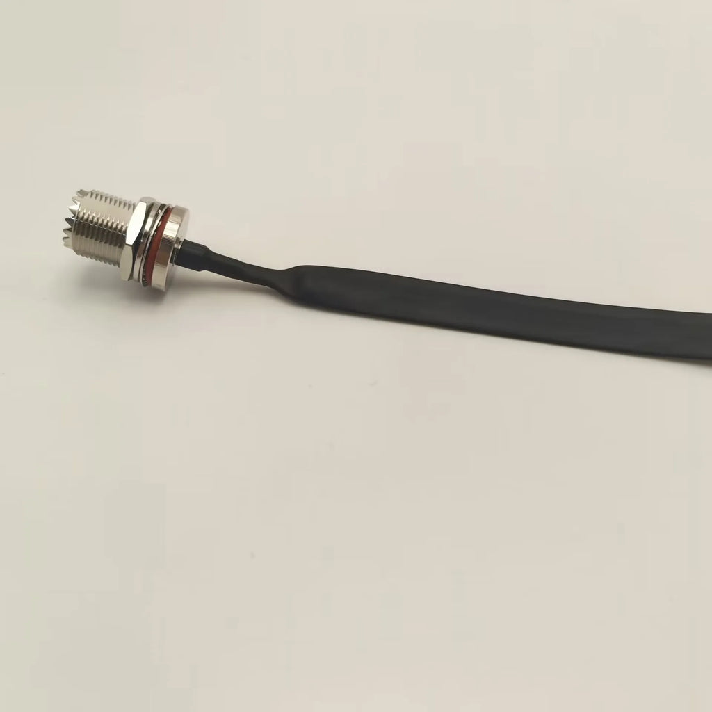 UHF RF Coaxial Flat Cable SO239 PL259 Door Window Pass-Through