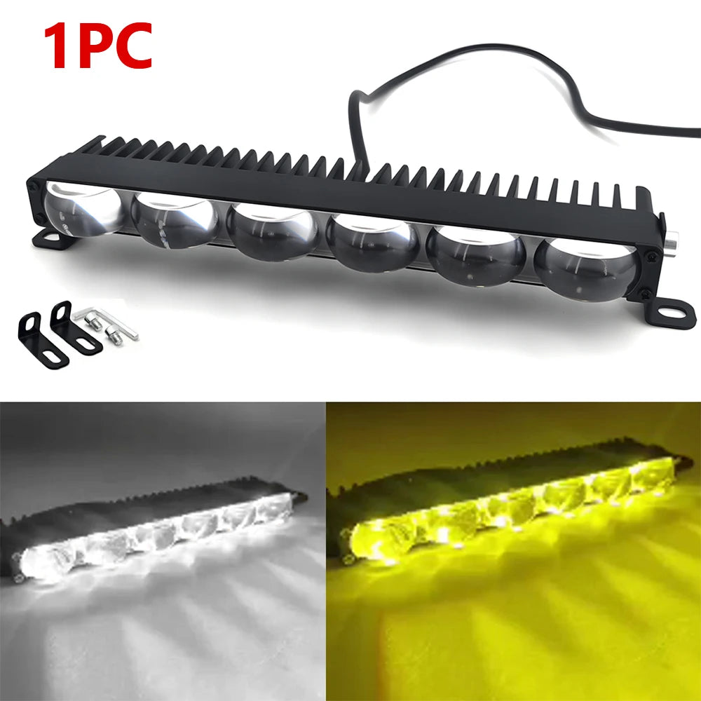 Mini LED Projector Fog Work Lamp – Car, Motorcycle & SUV