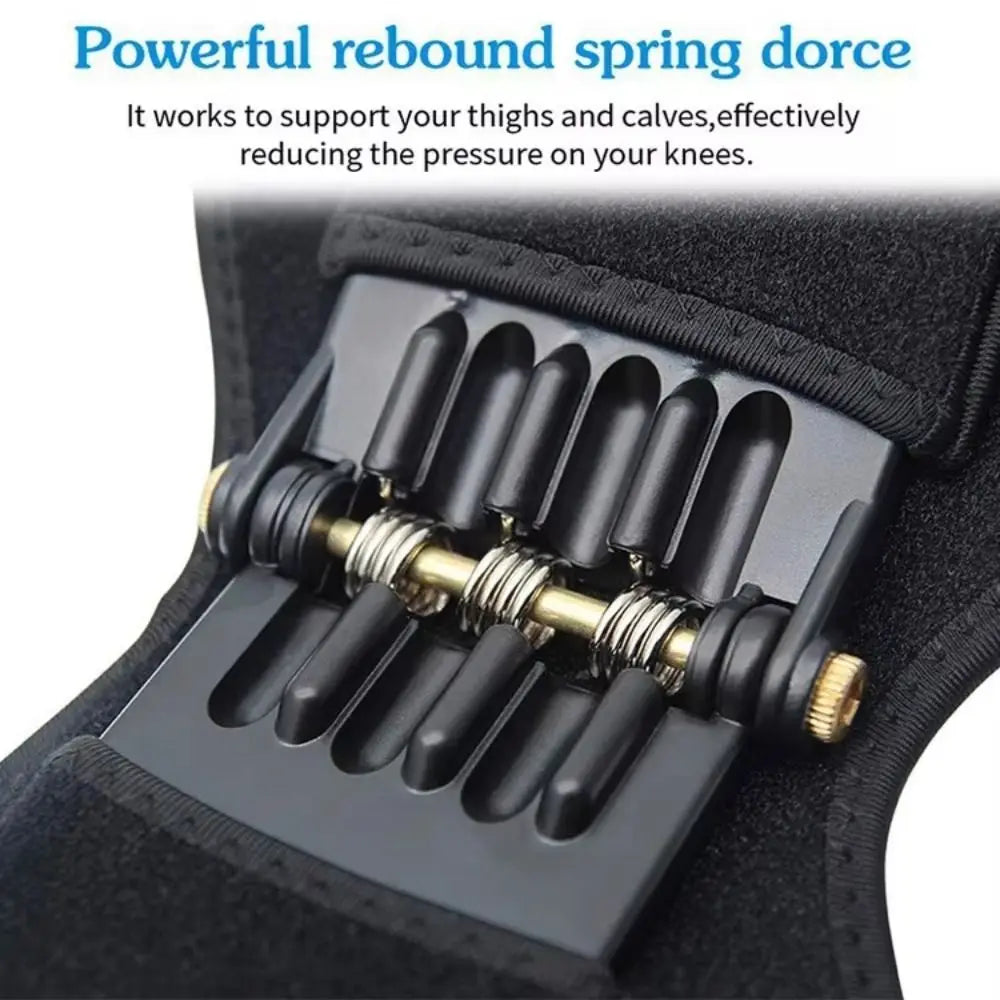 Spring Rebound Knee Brace Booster – Breathable Sports Support