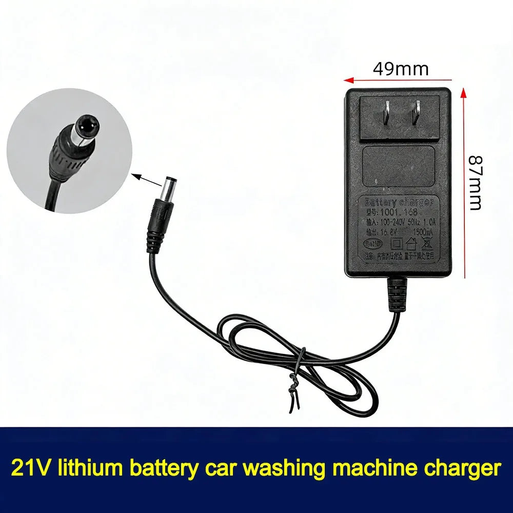 18V/21V/24V Dual-Head Lithium Battery Charger | Universal