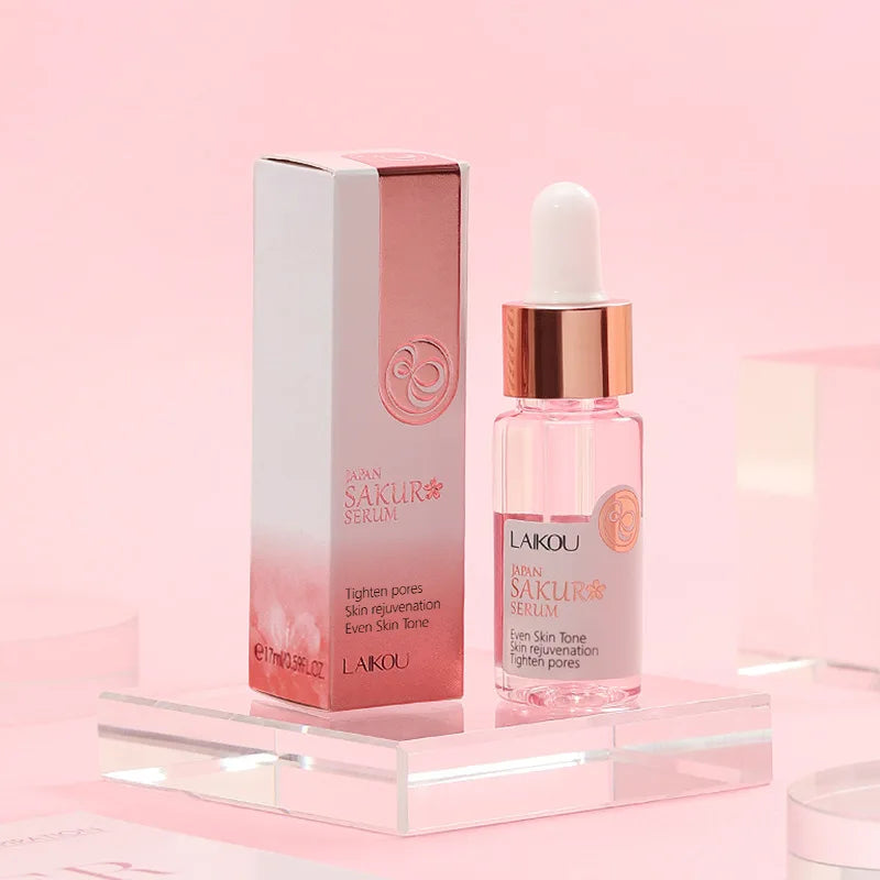 LAIKOU 17ml Sakura Vitamin C & 24K Gold Face Serum Skin Care