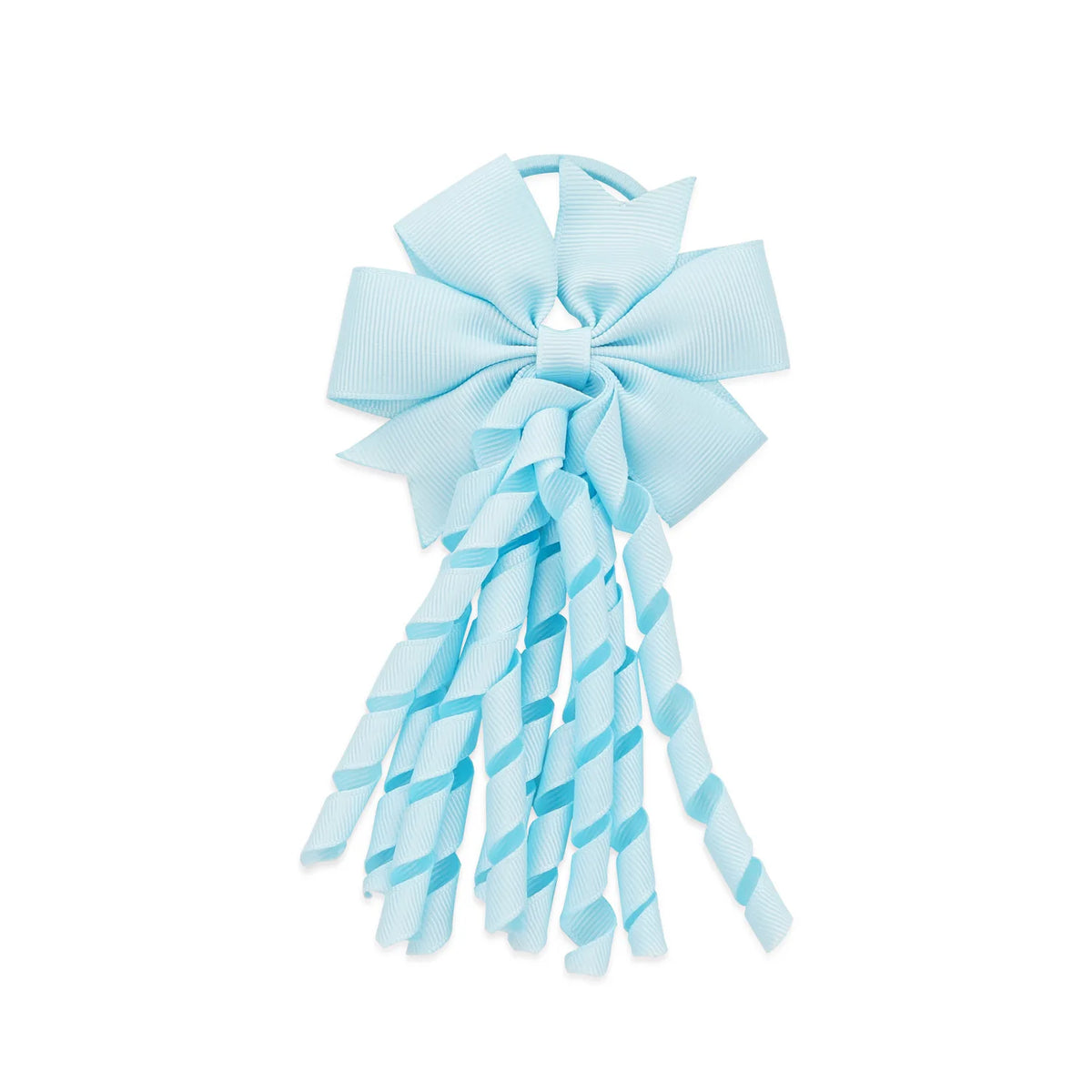 12-Pack Girls' Grosgrain Ribbon Bow Hair Ties | Cheerleading