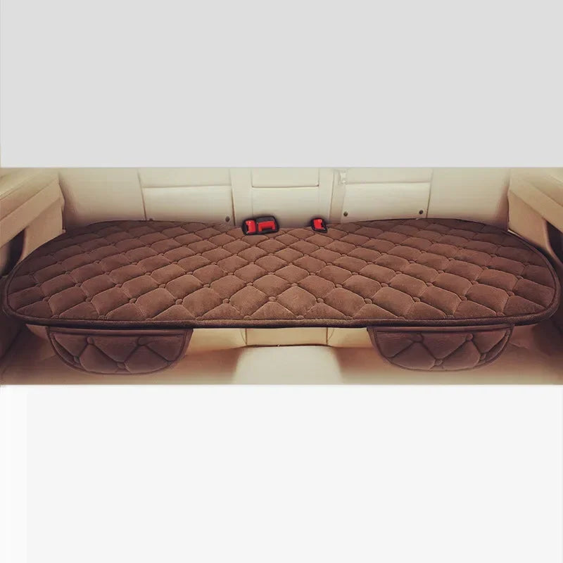 Universal Plush Car Seat Covers – Warm Winter Cushion Protector