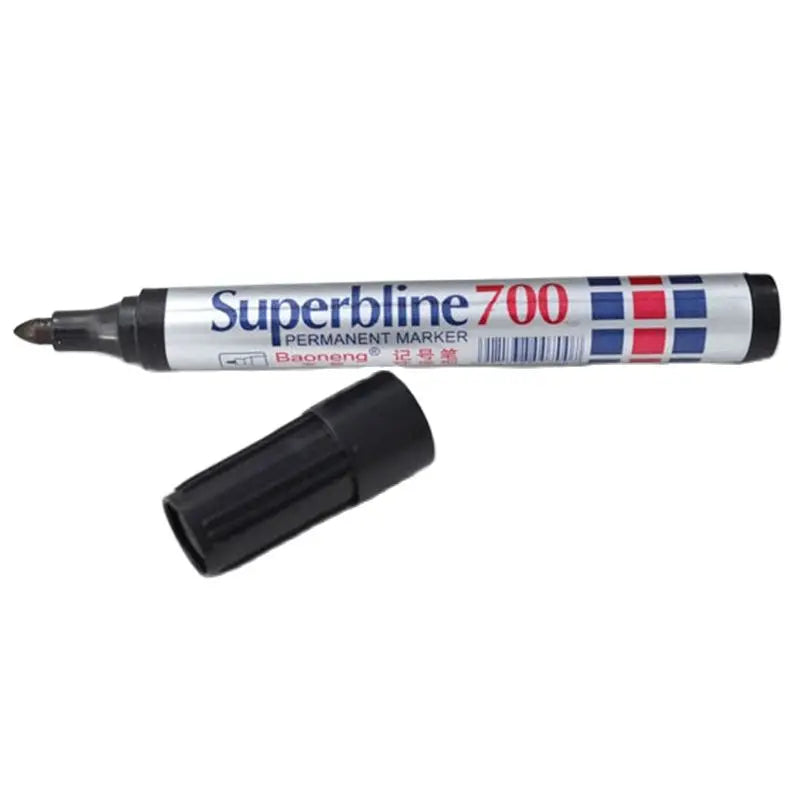 Waterproof Permanent Marker Pen – Refillable Big Head Marker
