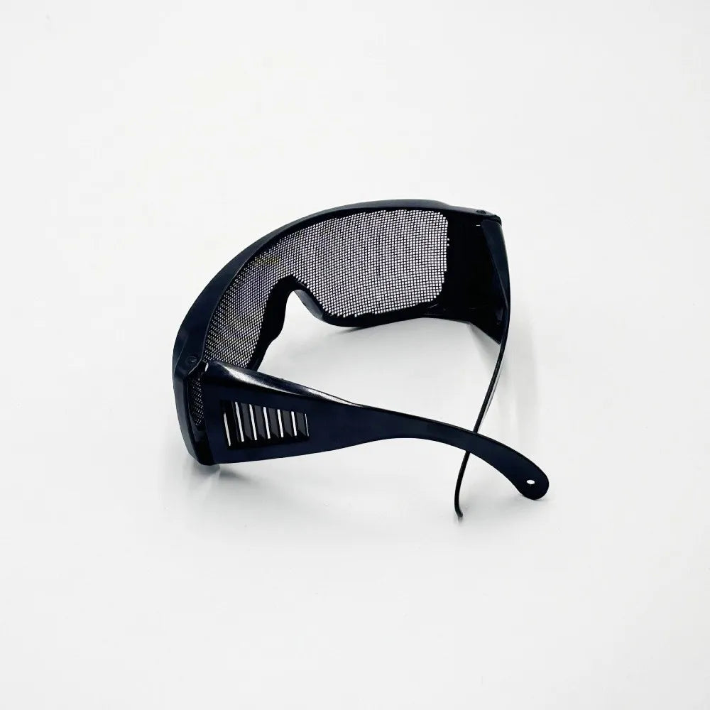Steel Wire Mesh Safety Goggles – Impact Resistant & Breathable