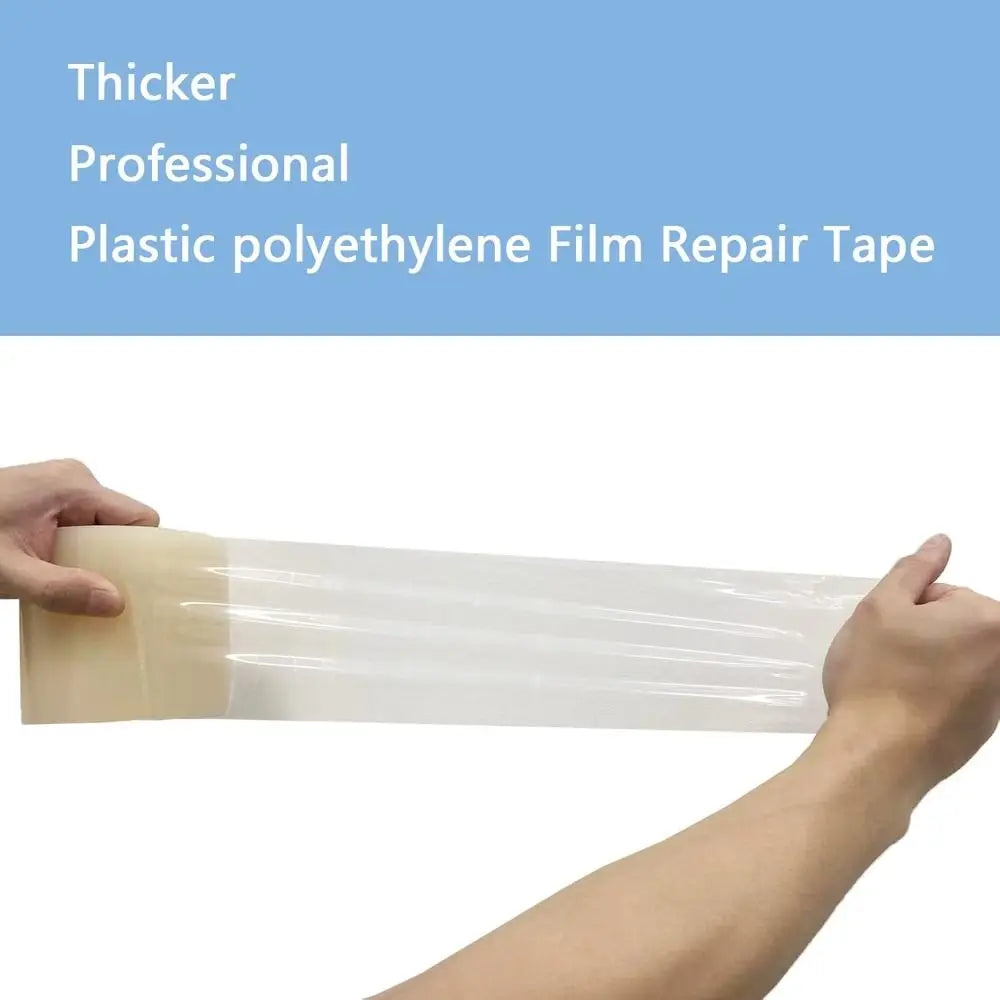 UV Resistant Greenhouse Film Repair Tape | Transparent PE Patch