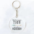 Spanish Godmother Godfather Acrylic Keychain | Padrinos Gift