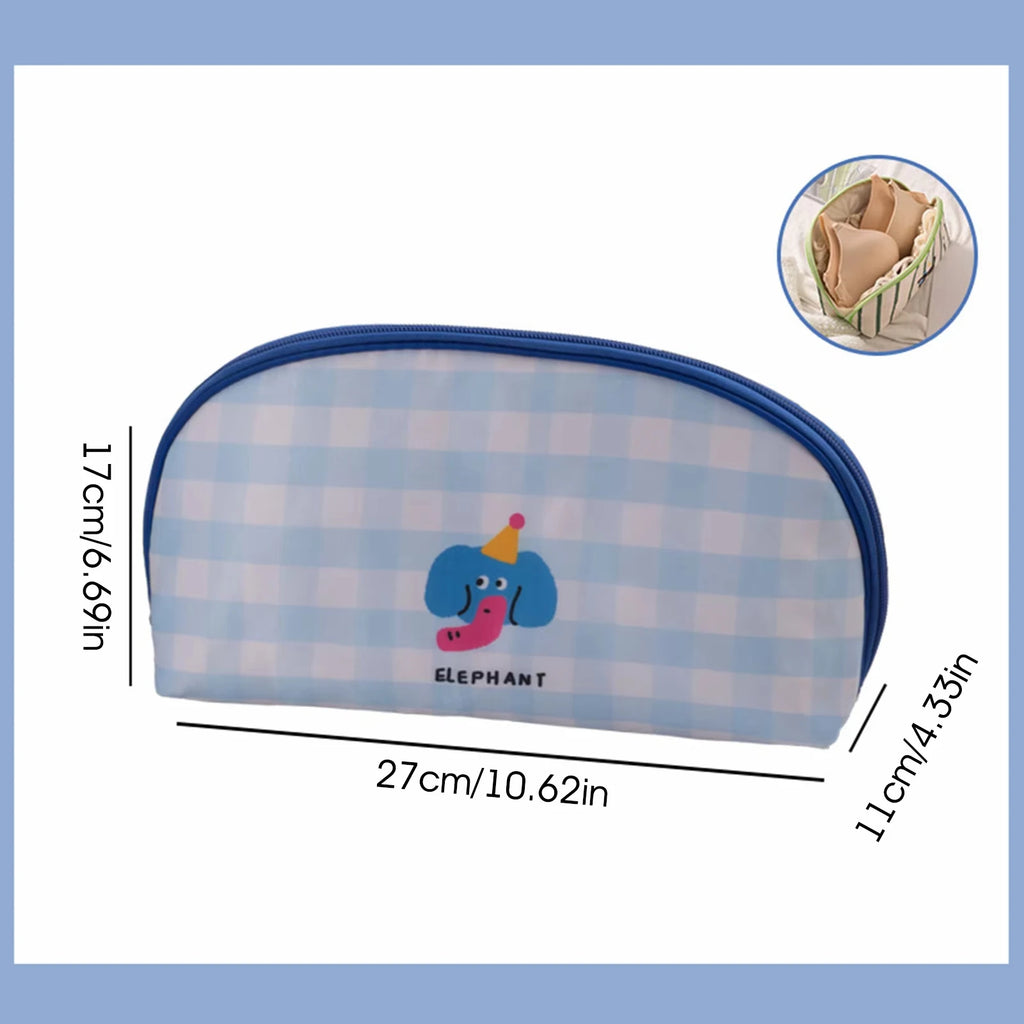 Oxford Cloth Travel Organizer Bag for Underwear, Socks & Bras