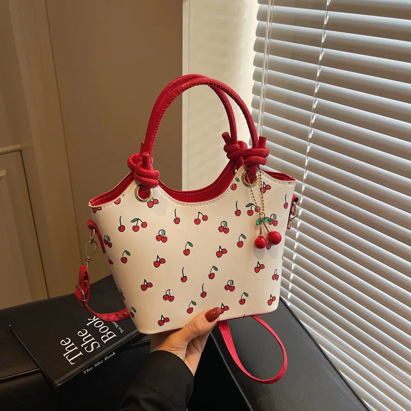 Women's Large Capacity Printed Shoulder Bag | Trendy Tote