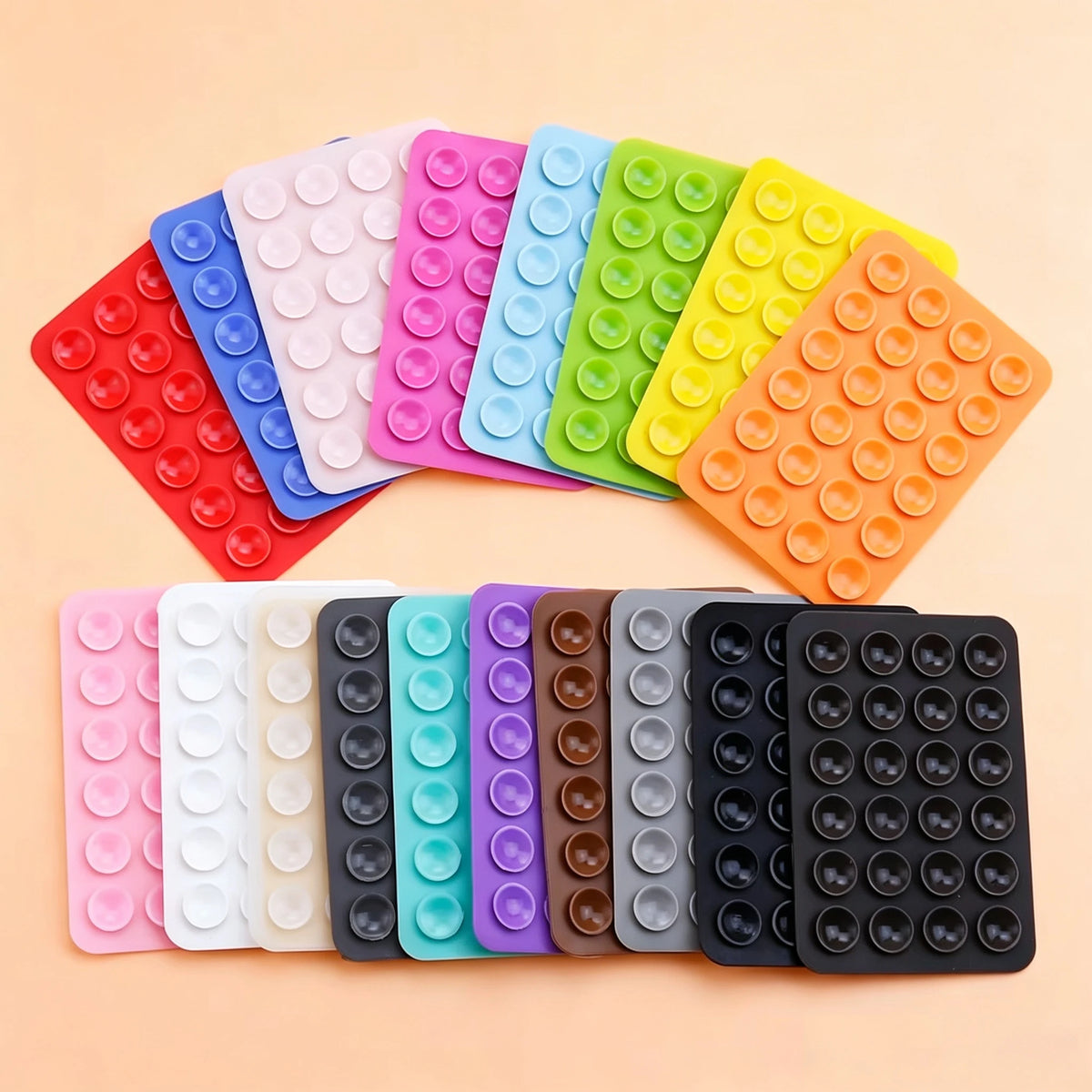 Double-Sided Silicone Suction Pad for Phone | Reusable Grip