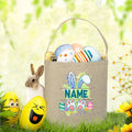 Personalized Easter Bunny Basket Bag – Kids Monogram Tote