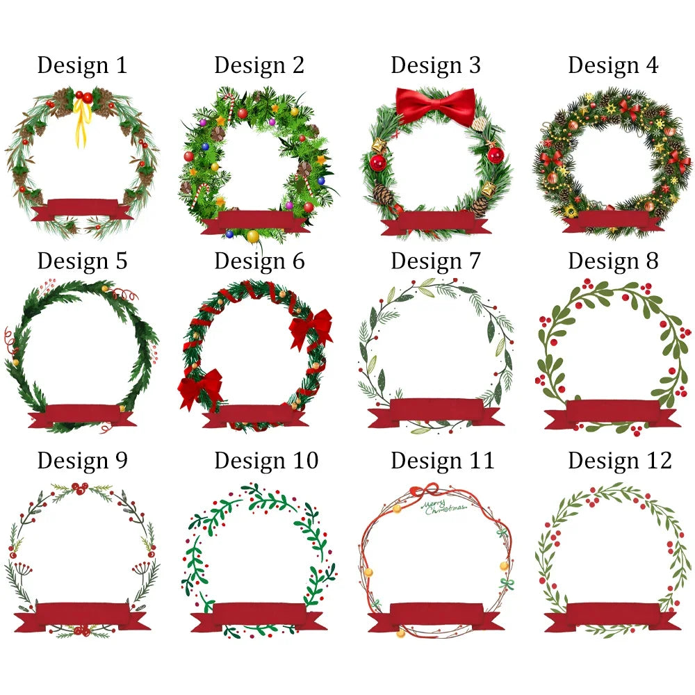 Personalized Baby's 1st Christmas Ceramic Photo Ornament