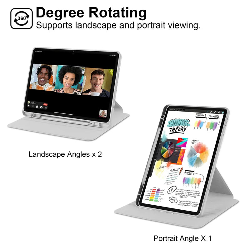 Redmi Pad 2 Pro Case 360 Rotating Stand & Pen Holder 12.1"