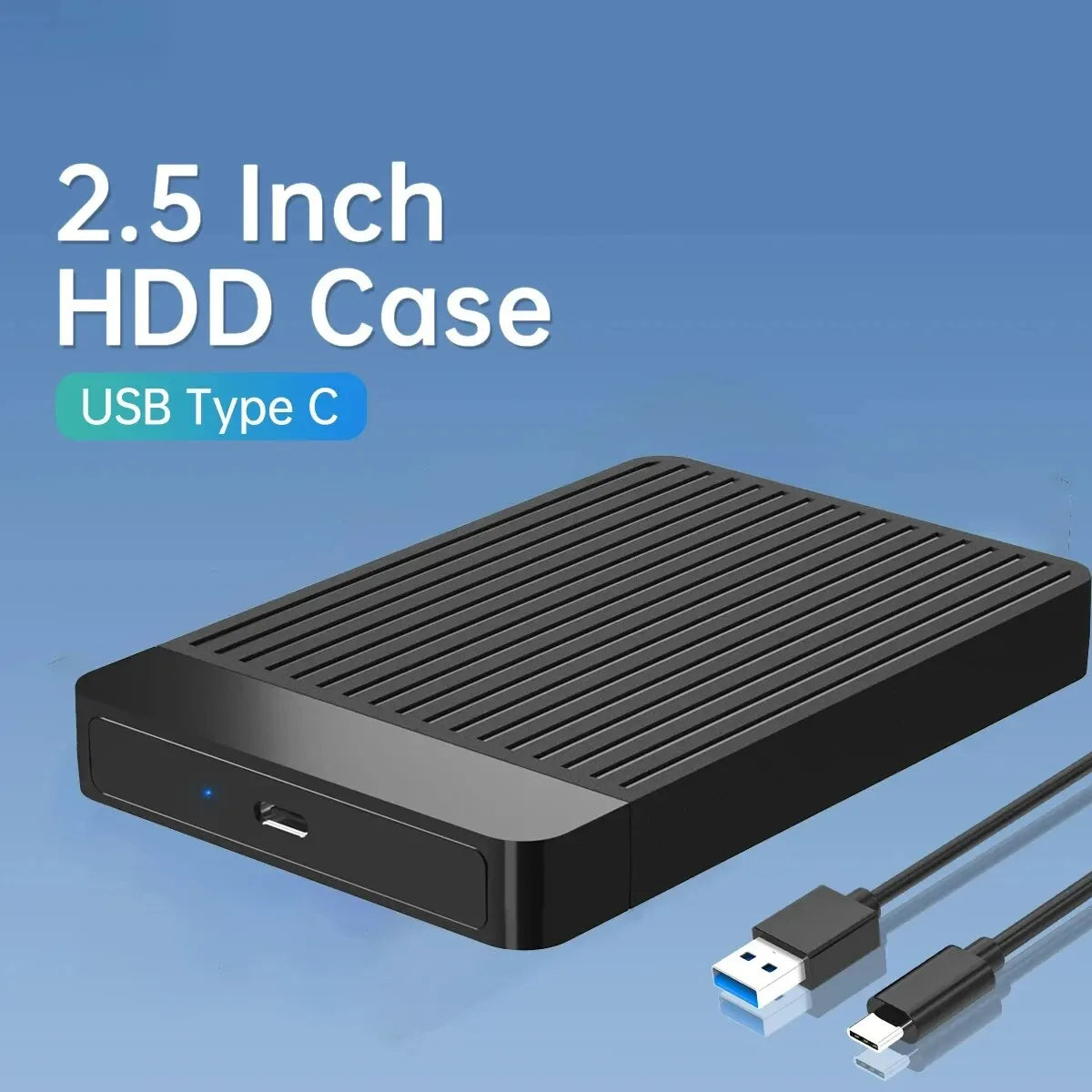 2.5" SATA to USB 3.1/3.0 HDD SSD External Enclosure – 6Gbps