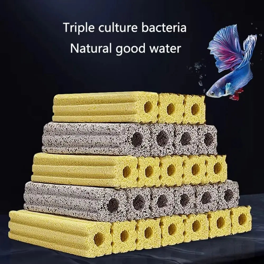 10-Pack Quartz Nano Biochemical Filter Media for Fish Tanks