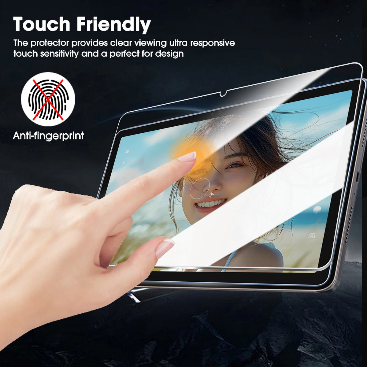 Tempered Glass Screen Protector for Alldocube iPlay 70E | HD Clear