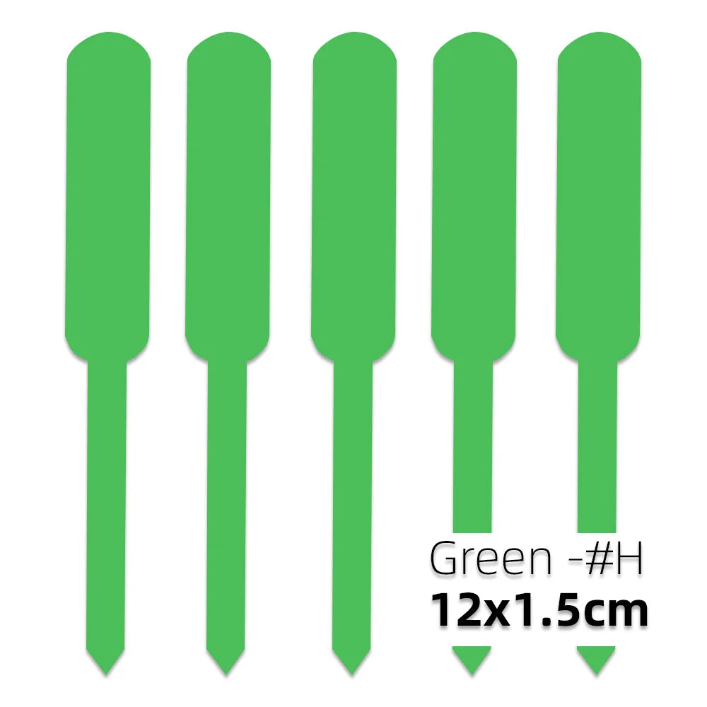 Waterproof PVC Plant Tags – Colorful Nursery Markers & Labels