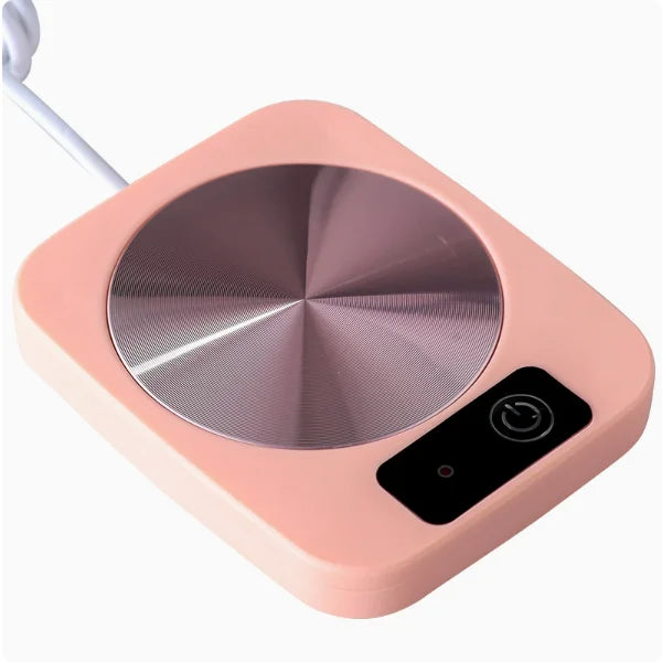 55°C Smart Mug Warmer Coaster – Coffee, Tea & Milk Heater