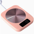 55°C Smart Mug Warmer Coaster – Coffee, Tea & Milk Heater