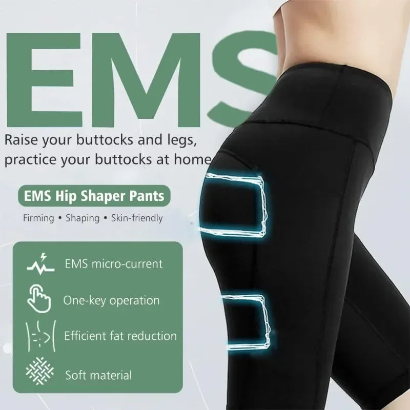 EMS Pulse Yoga Shorts – Butt Lifting, 8 Modes 19 Levels
