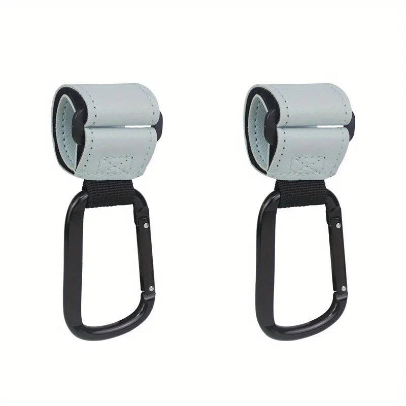Universal Heavy-Duty Stroller Hooks – Diaper Bag Clips