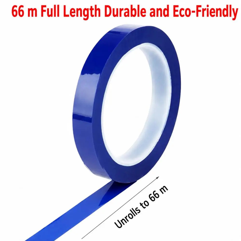 Blue Mylar Marking Tape 66M | 3/5/8/10mm Coding Tape