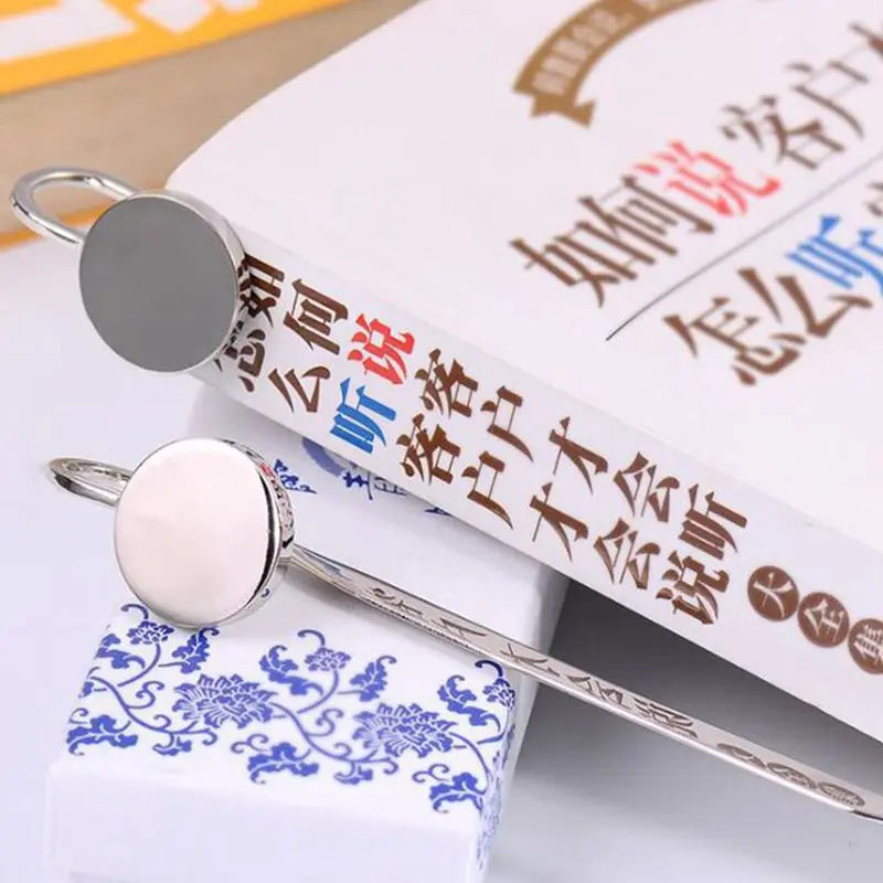 Zinc Alloy Swan Neck Metal Bookmark Clip – Page Holder Gift