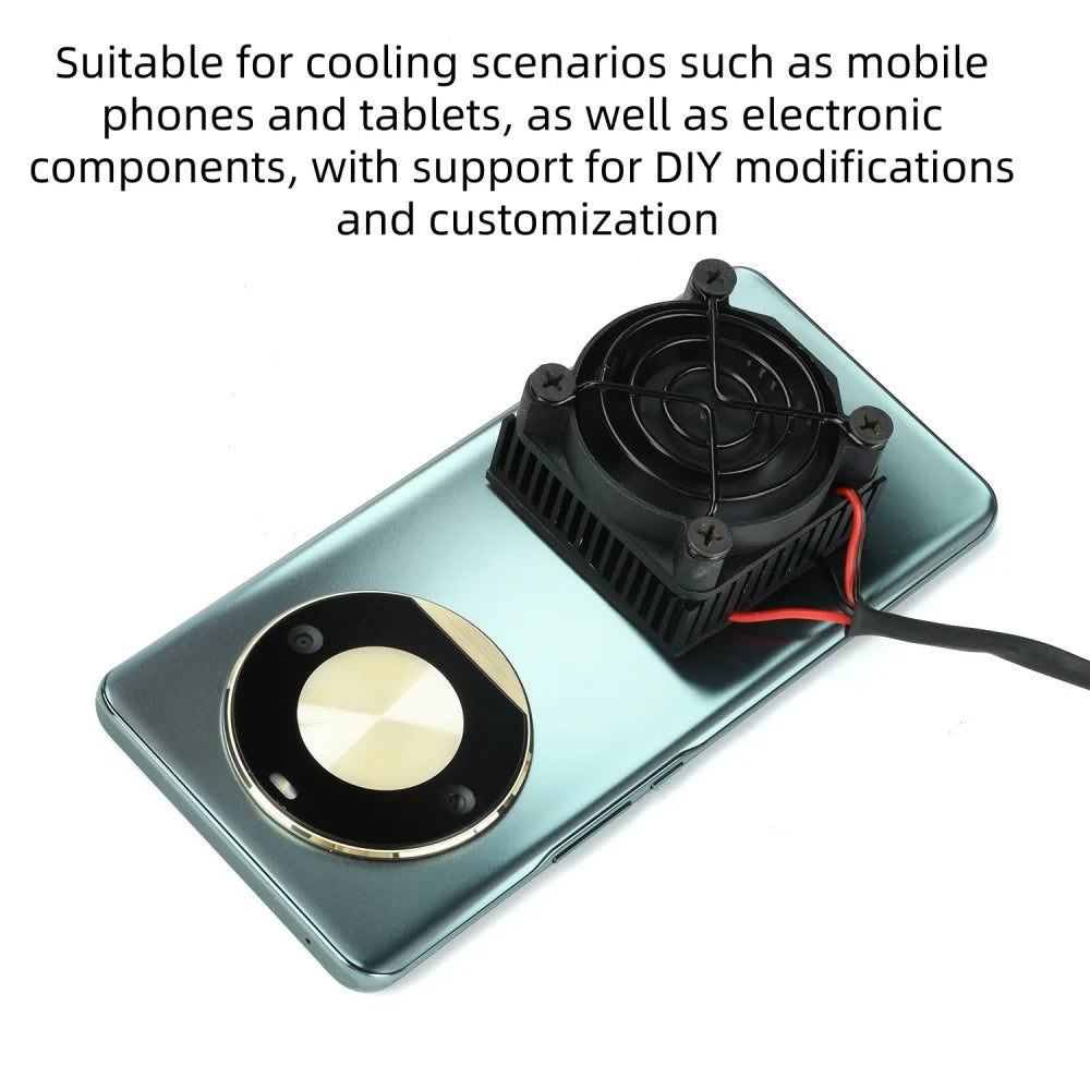 DC 5V TEC1-7103 Thermoelectric Cooling DIY Kit | Silent Fan