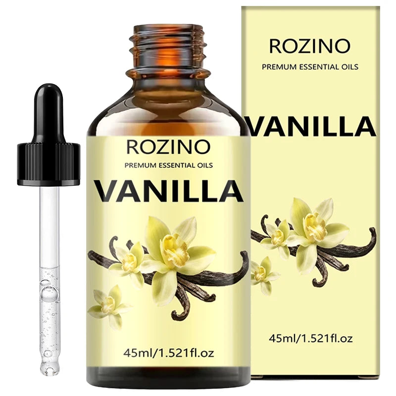 ROZINO Vanilla Essential Oil – Skin, Hair & Body Moisturizer