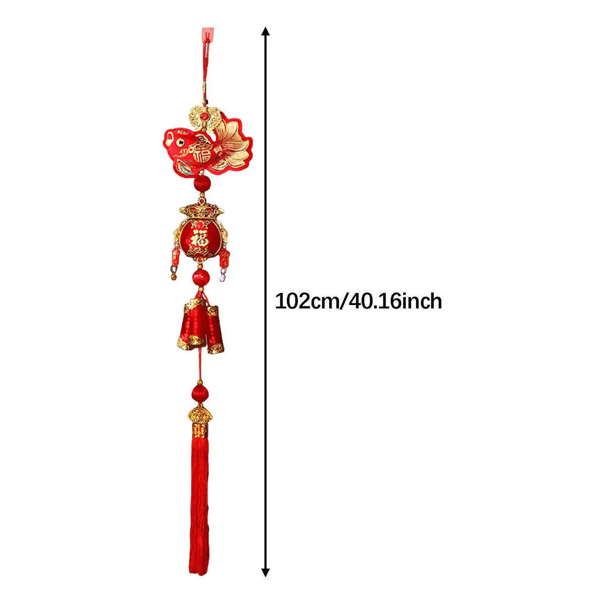 Chinese New Year 2026 Horse Lunar Hanging Ornament Decor