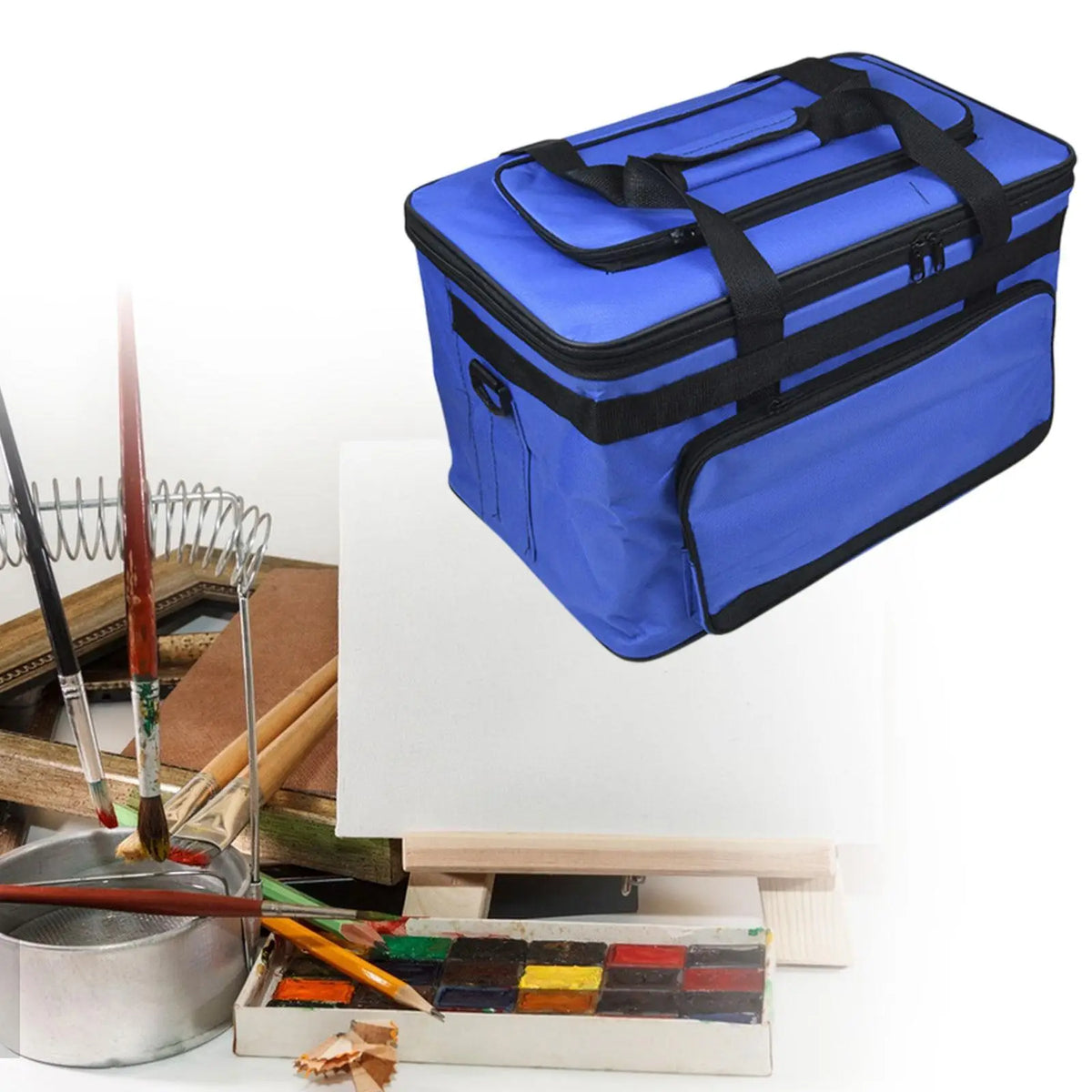 Kesoto Art Supply Storage Bag with Adjustable Shoulder Strap