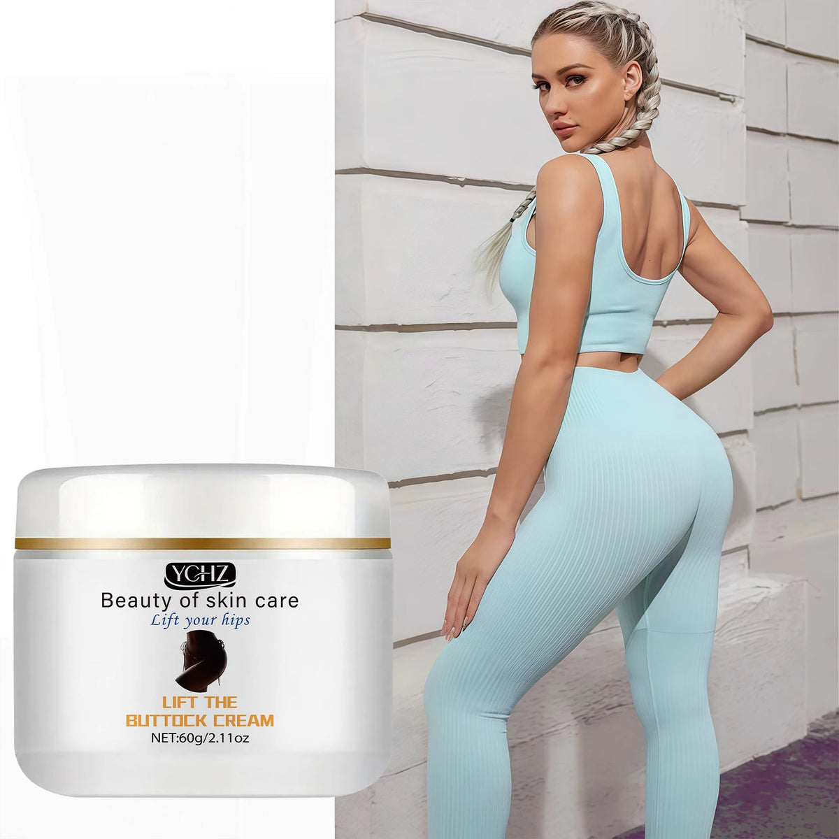 Butt-Lifting Firming Cream with Vitamin E – All Skin Types