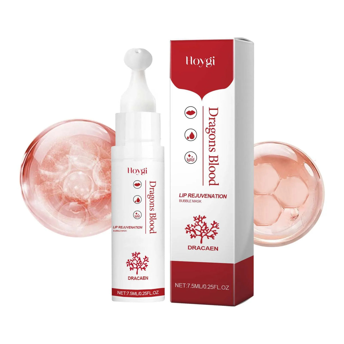 Hoygi Bubble Lip Mask – Exfoliating & Moisturizing Lip Cream