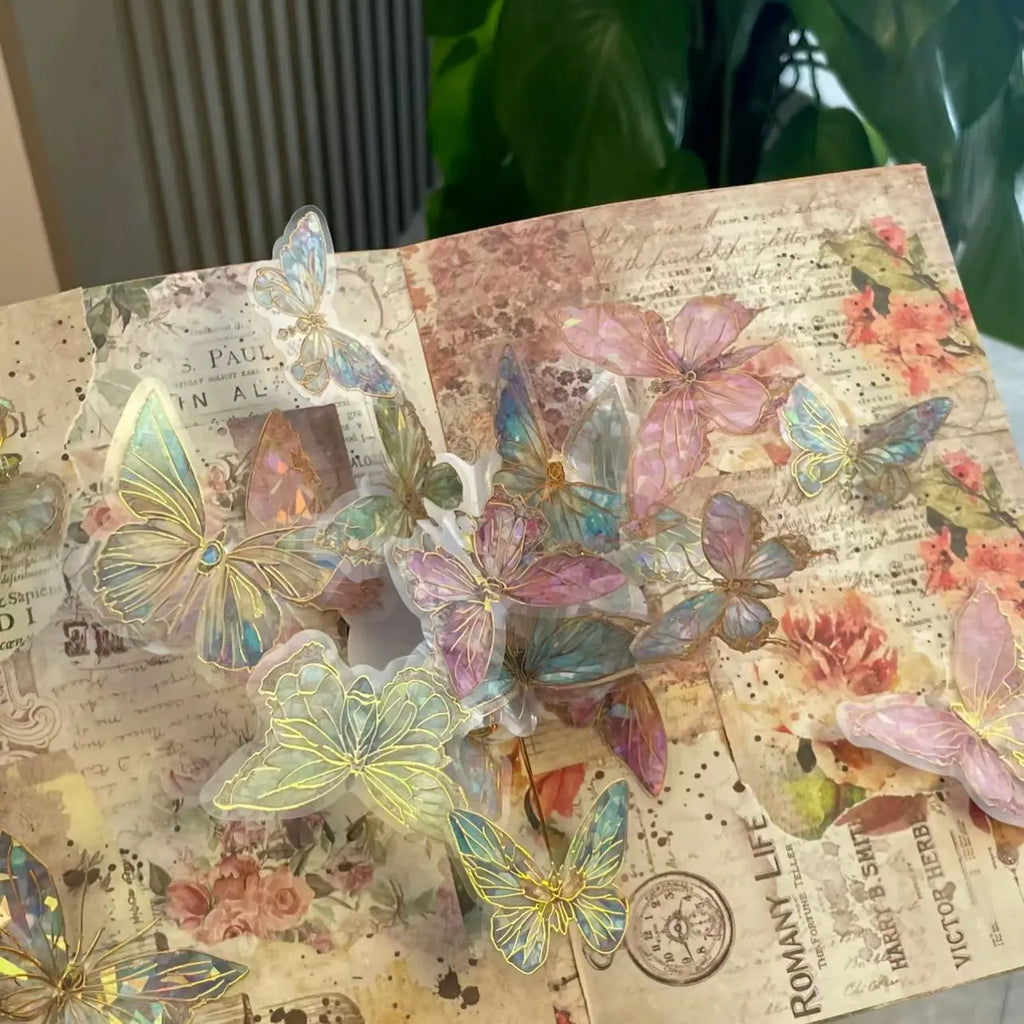 3D Butterfly Pop-Up Book DIY Scrapbook Kit | Handmade Gifts