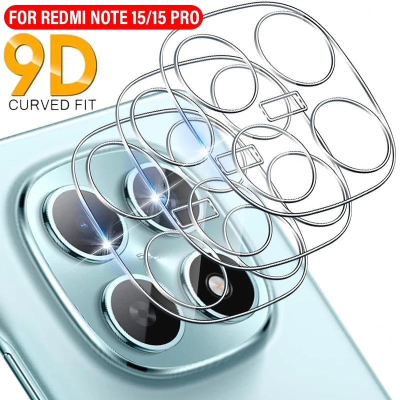 Redmi Note 15 Pro Camera Lens Tempered Glass Protector 9H