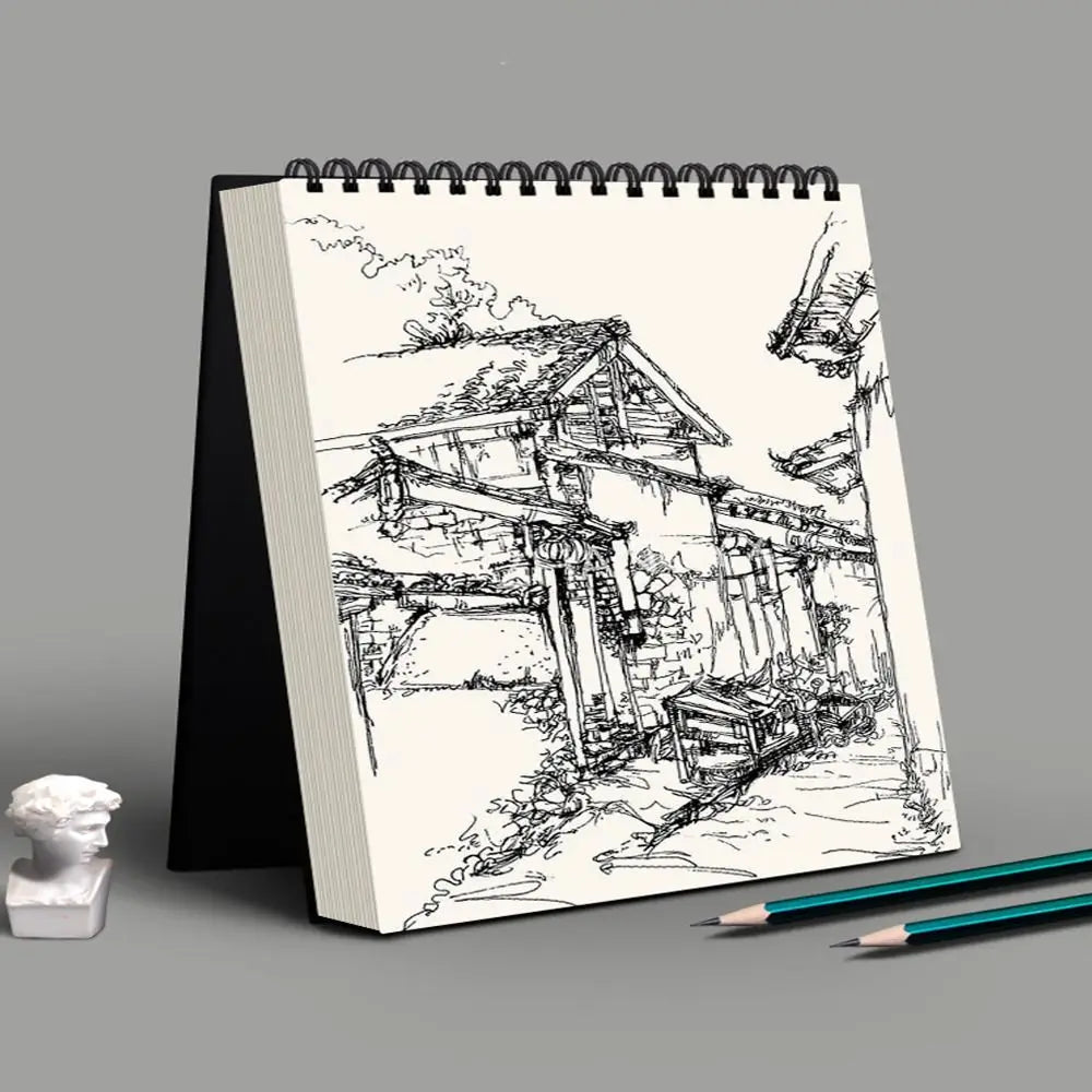 Spiral Sketchbook 30 Sheets | A4 A5 A6 Acid-Free Drawing Pad