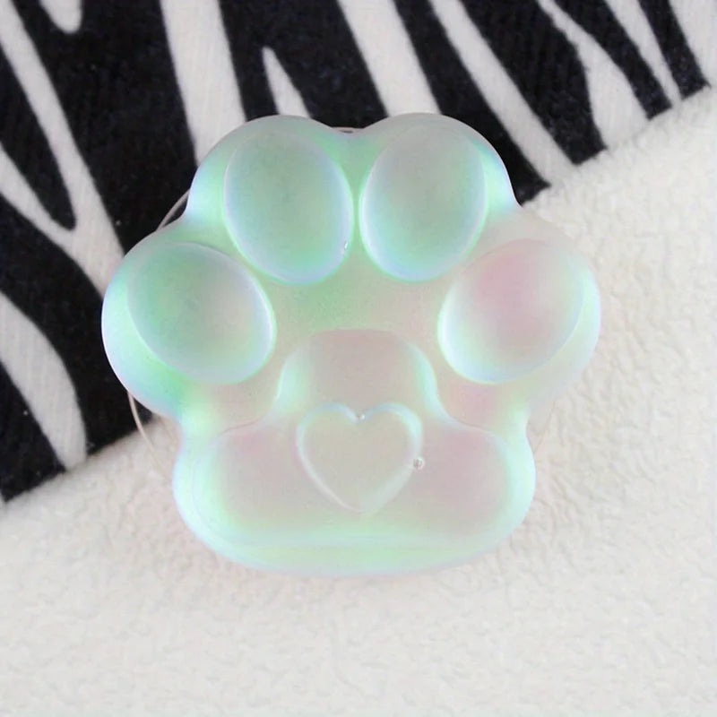 Cute Cat Paw Foldable Phone Ring Holder & Stand – Universal