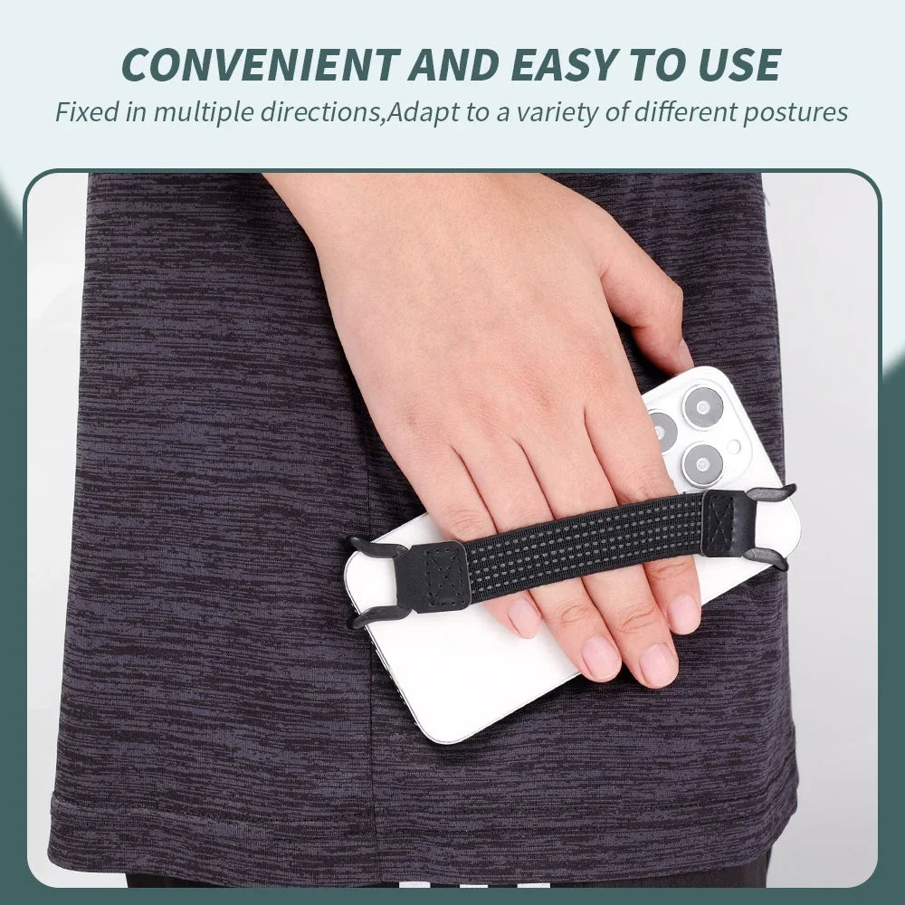 Universal Elastic Finger Grip Strap – Anti-Slip Phone & Tablet