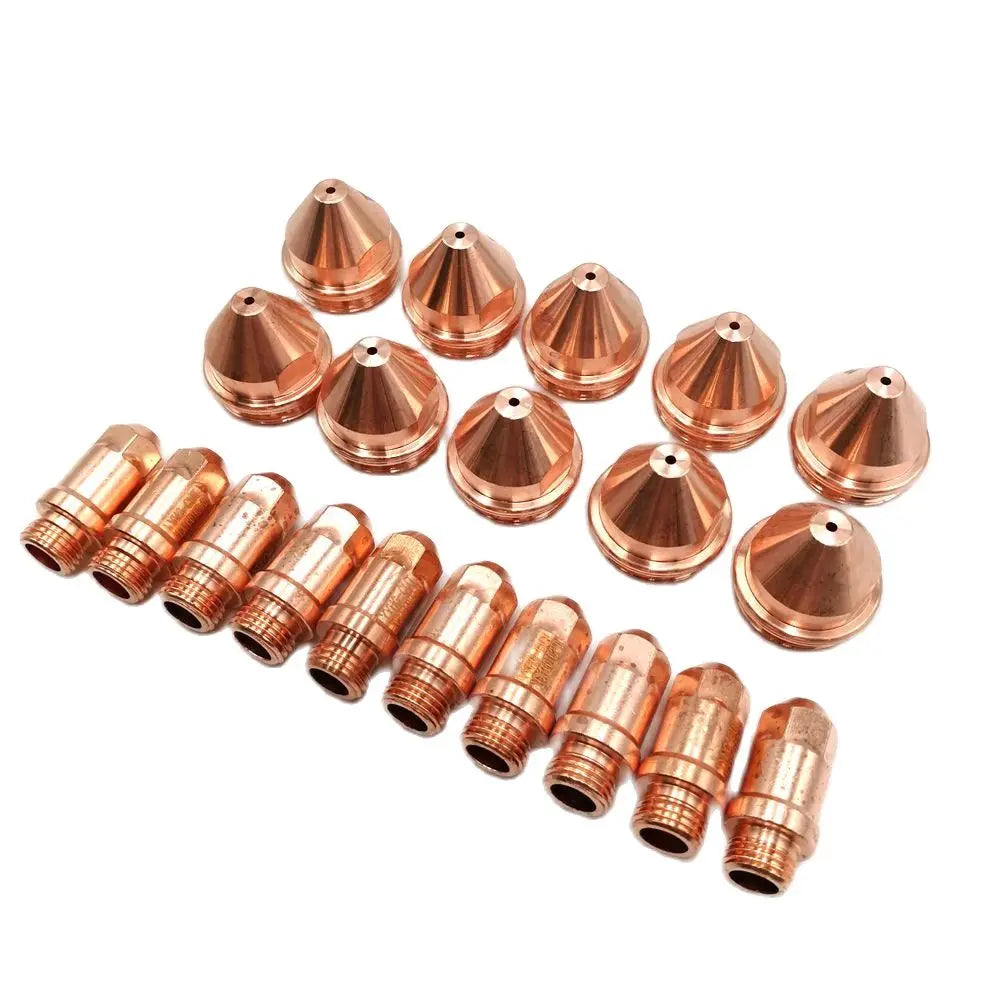YGX-100 YK-100 Plasma Torch 10x Electrode & 10x Nozzle Kit