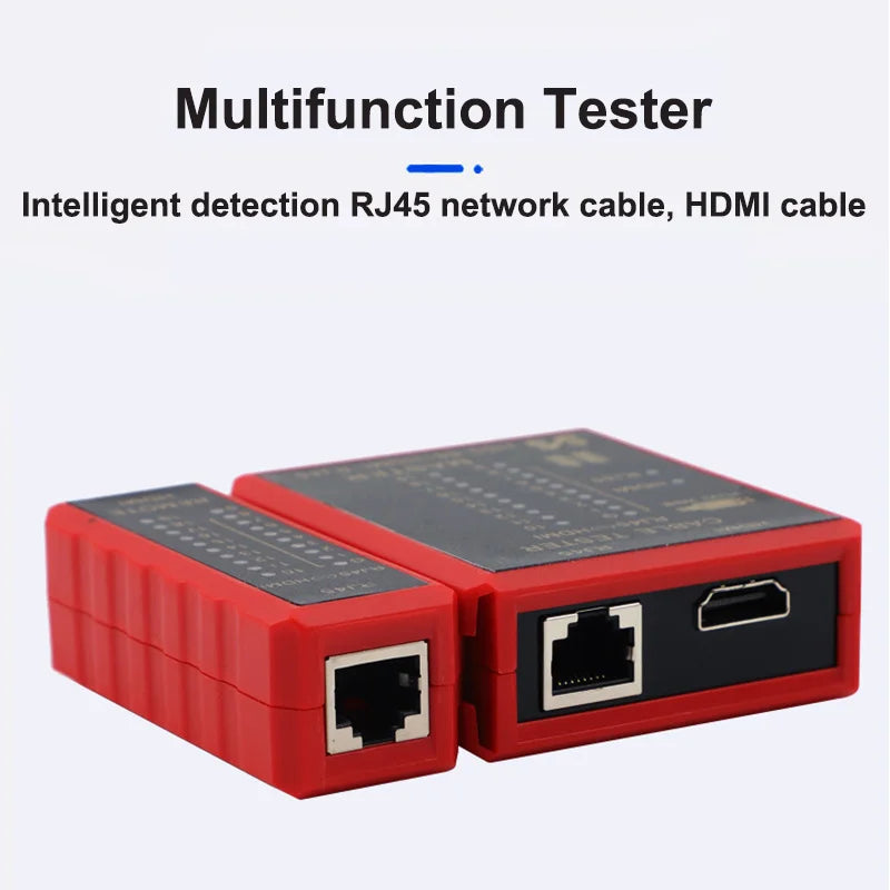 OULLX Network Cable Tester – HDMI, RJ45, RJ11 & POE