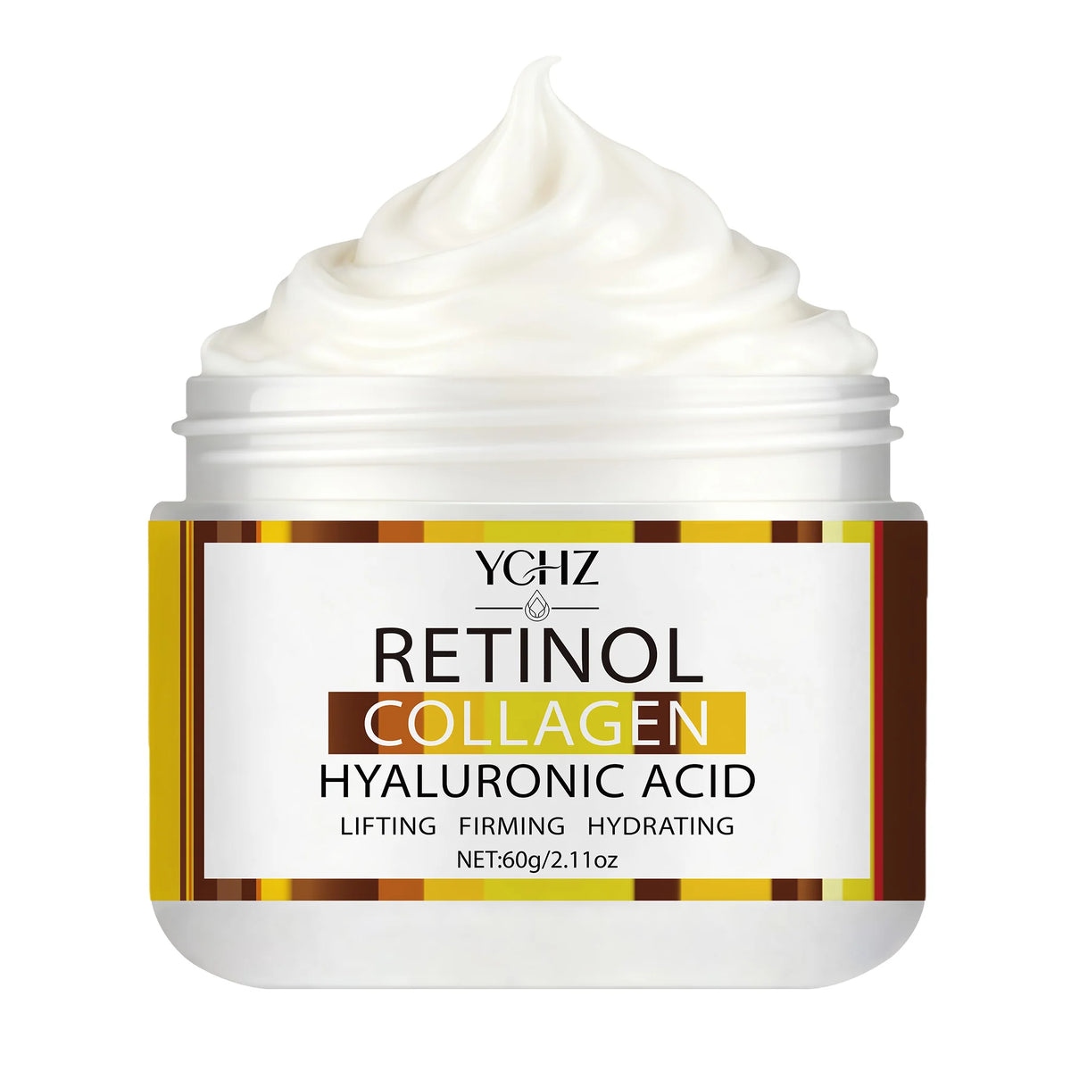 Retinol Moisturizing Cream – Collagen, Hyaluronic Acid, Vitamin C+E