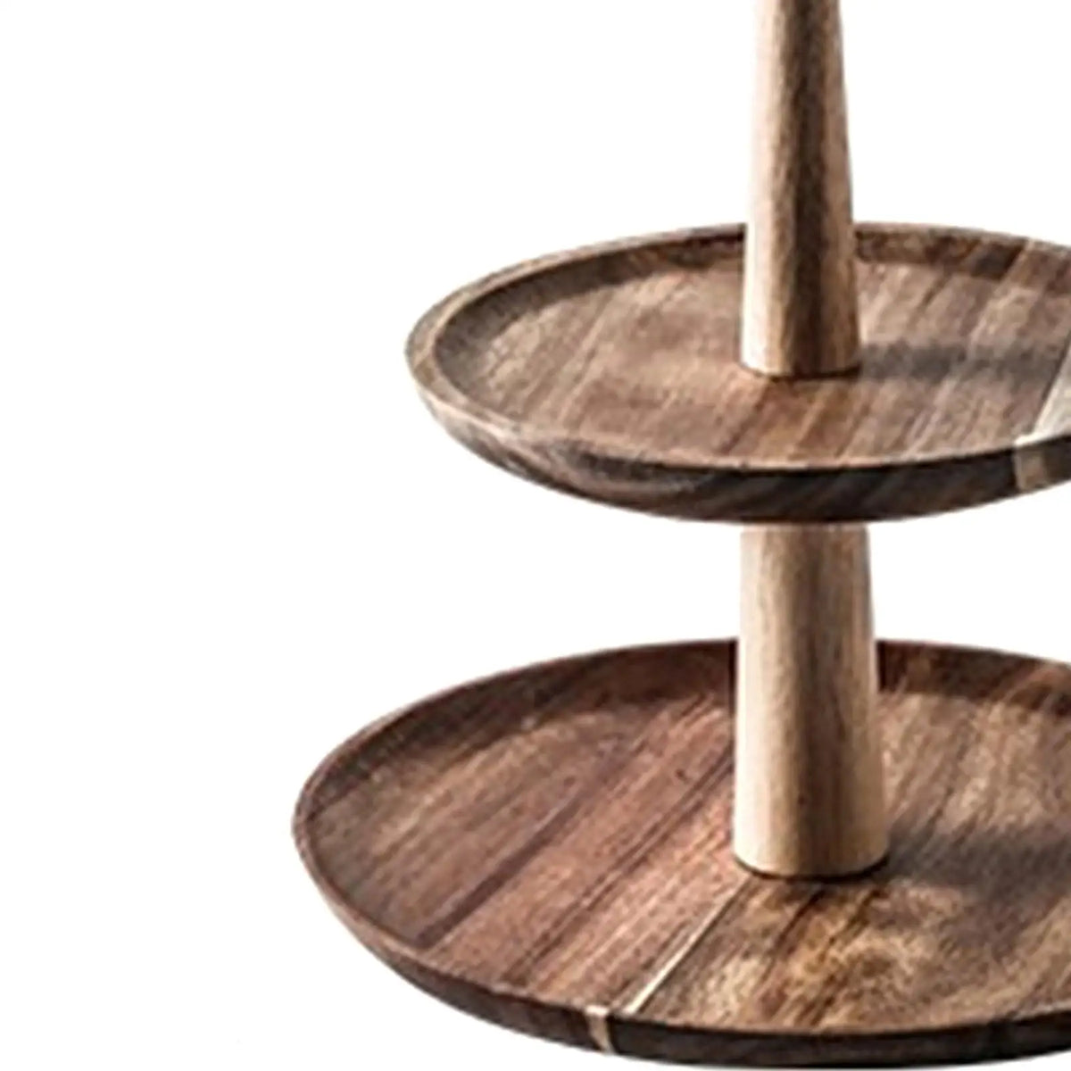 Handcrafted Wooden Tiered Cake & Cupcake Display Stand