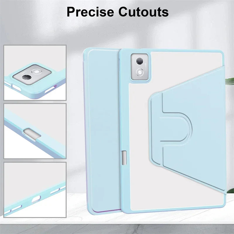 Lenovo Tab P12 Case 360° Rotating Stand + Pen Holder 12.7"