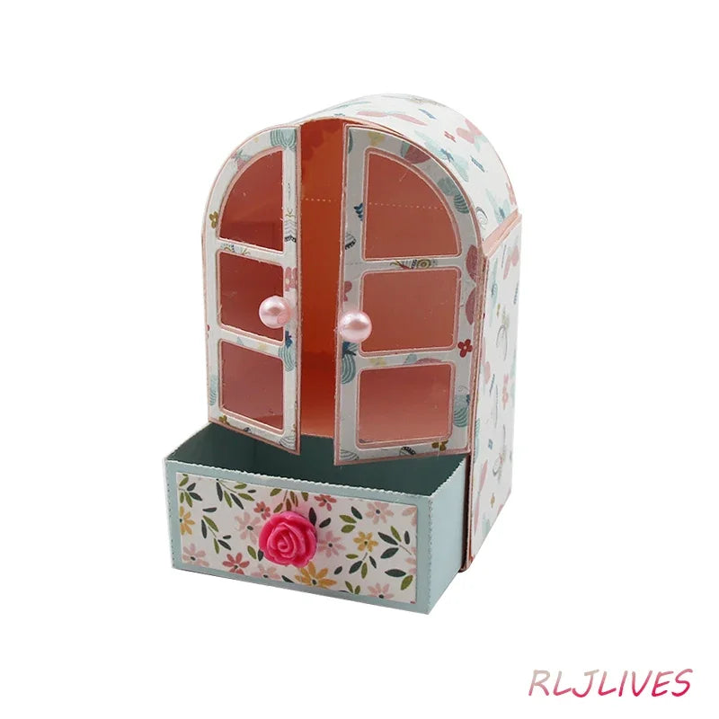 Jewelry Storage Box Metal Cutting Dies – DIY Scrapbooking Set
