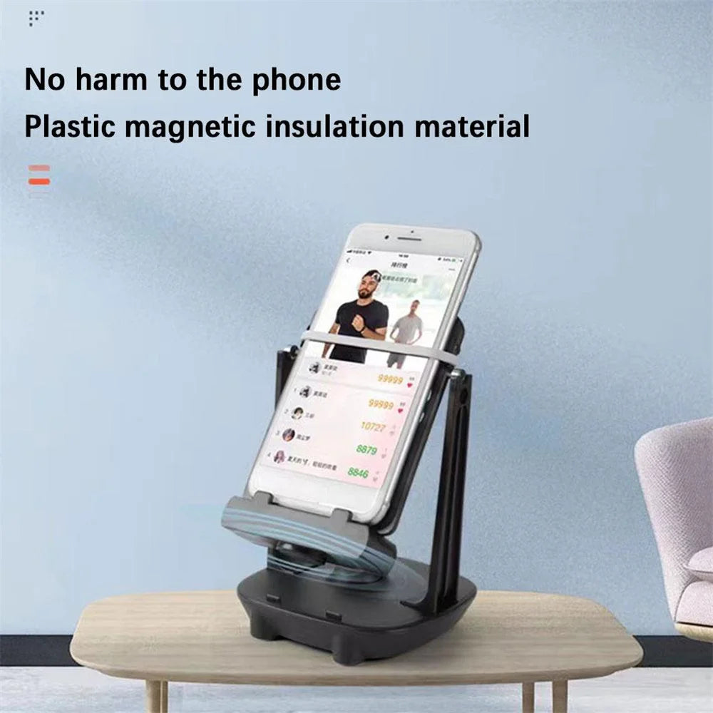 Automatic Phone Swing Shaker & Desk Stand – Step Counter