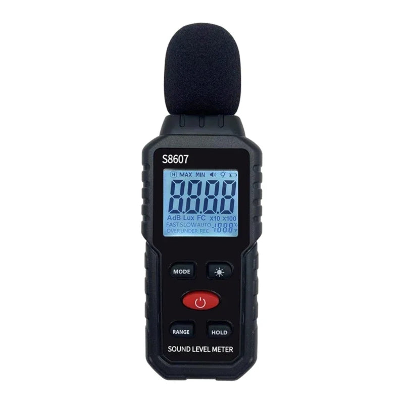 Portable Digital Sound Level Meter 30–130dB Handheld Decibel Tester