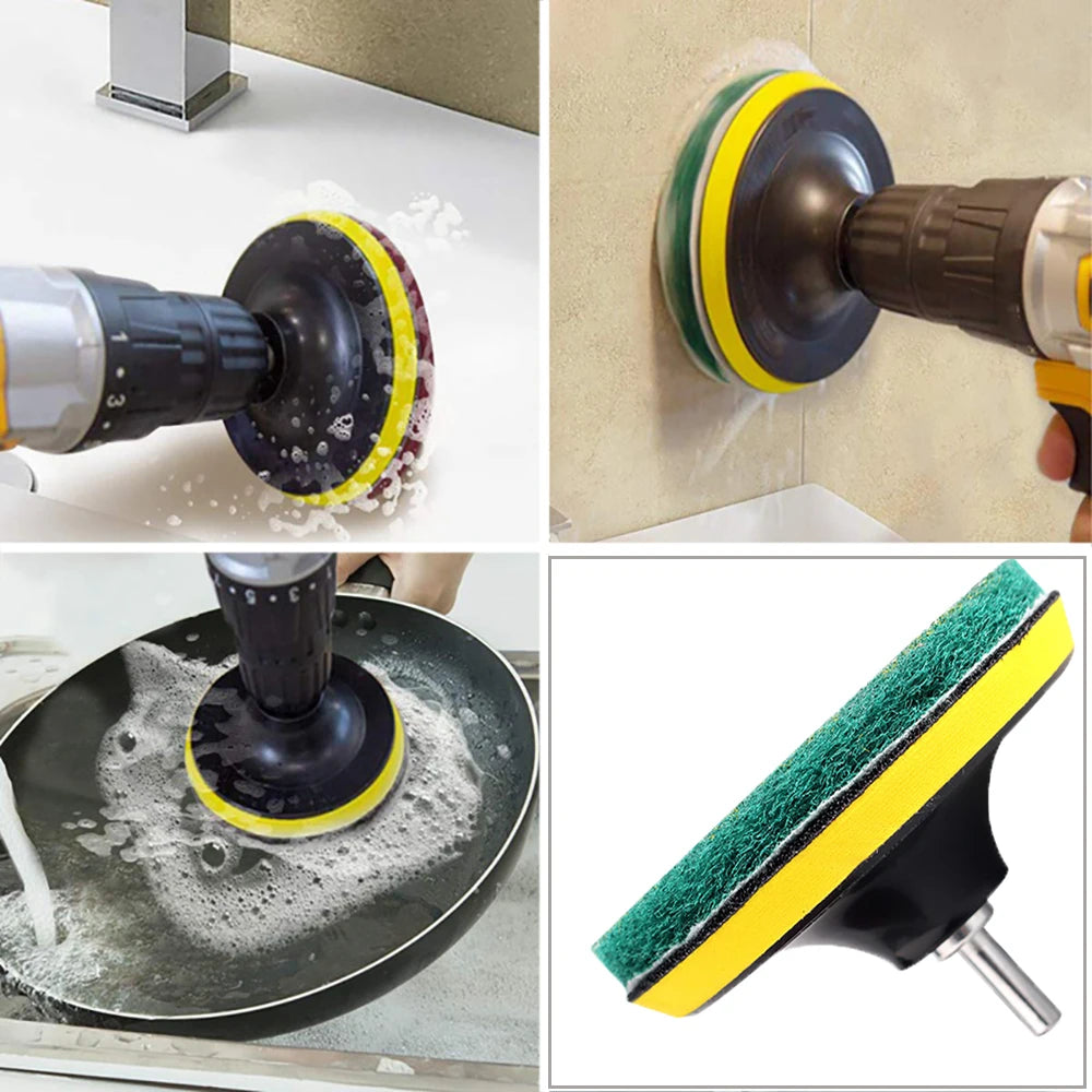 Non-Woven Sanding & Polishing Disc 100mm 125mm 150mm Hook Loop