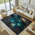 2D Koi Pond Area Rug – Realistic Fish Illusion Floormat