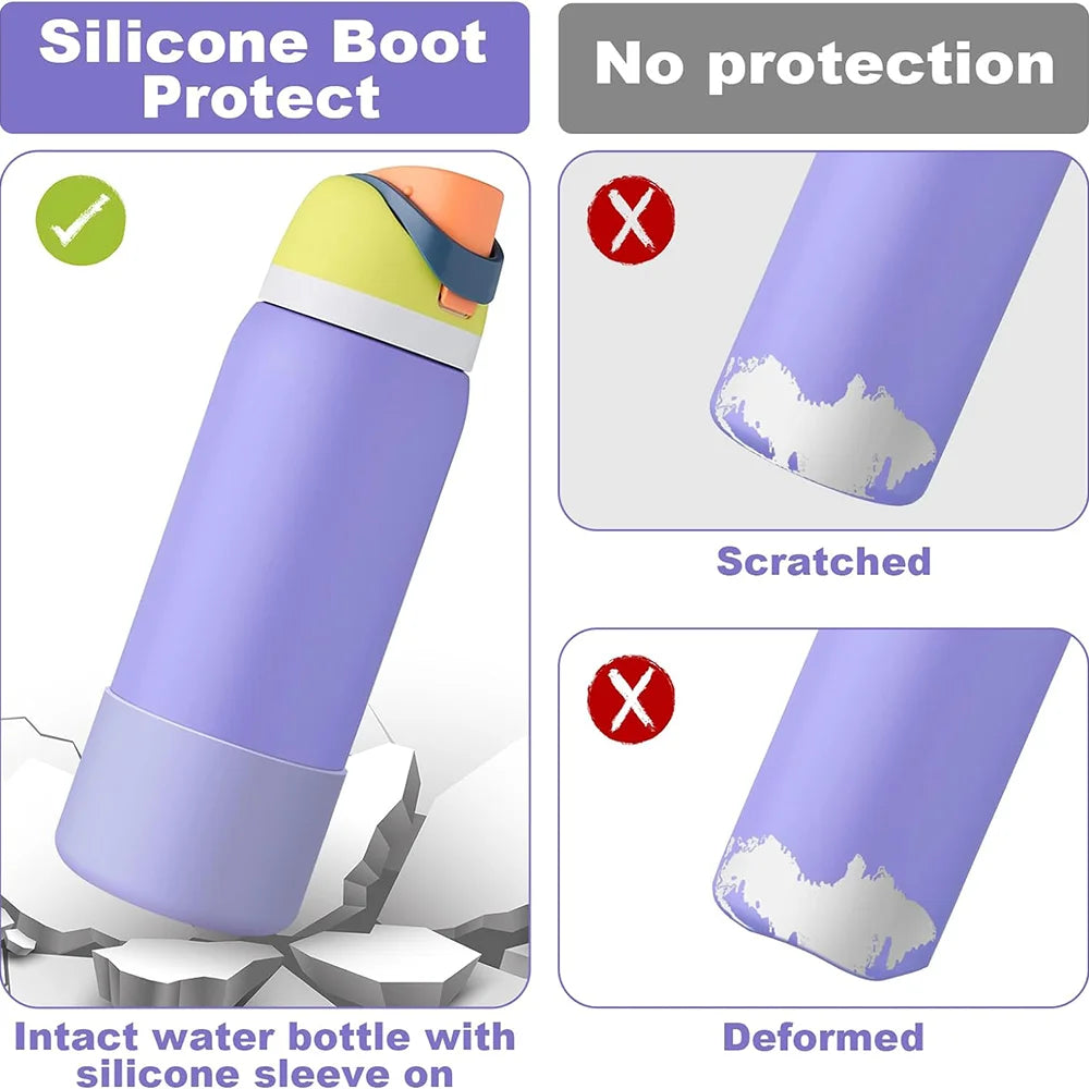 Silicone Bottle Boot for Owala 24/32/40oz – Anti-Slip Sleeve